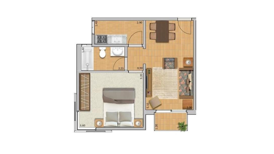 Alameda Apart Hotel São Paulo Eksteriør billede